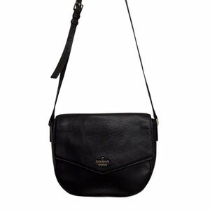 Kate Spade Black Pebbled Leather Crossbody Bag